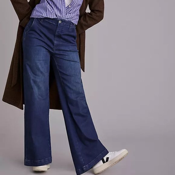 PILCRO The Pier Relaxed Trouser Jeans In Blue